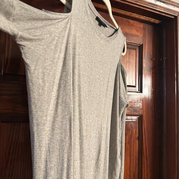 Light Gray Cold Shoulder Dress by All Saints - Picture 3 of 4